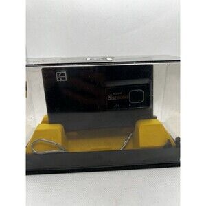 KODAK 6000 Disc Film Camera Vintage 1980s Retro w/ Display Case UNTESTED